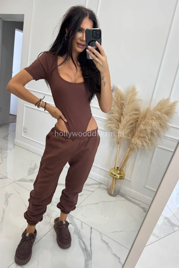 Śniegowce wsuwane z futerkiem czekoladowe ARMANDO