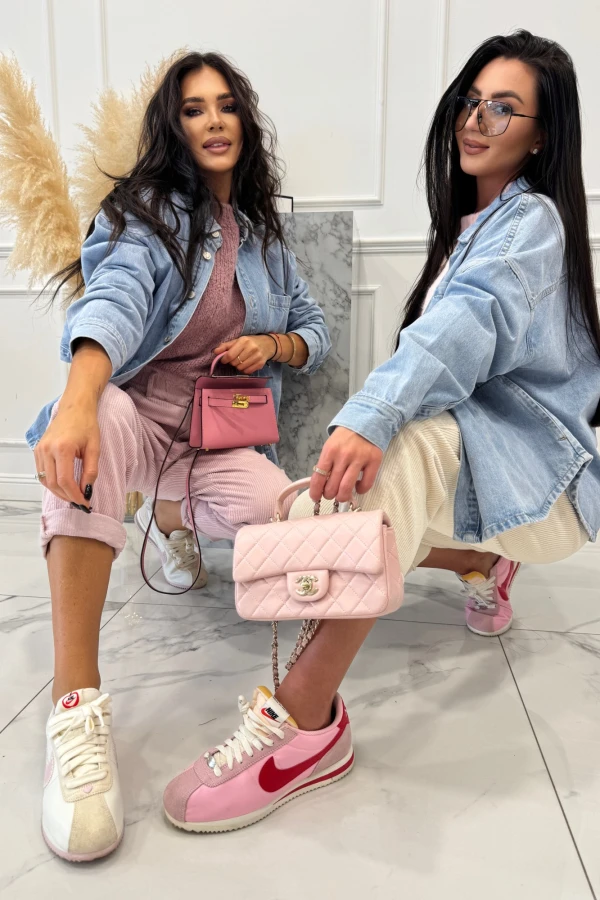 Jasno niebieska koszula jeansowa z kieszenią DENIM 52